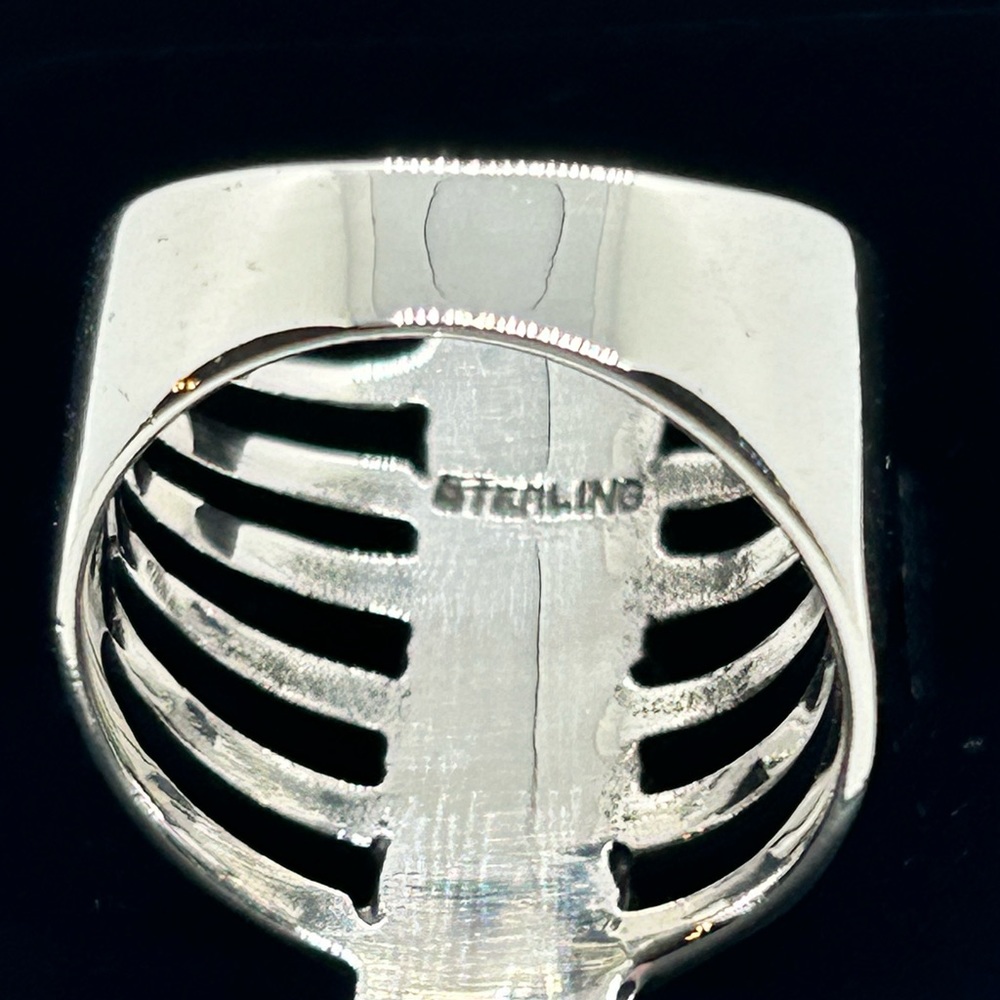 Sterling Silver and Multi Gem Stone Ring in Size 7 . New In Box . Stunni… - Picture 6 of 6